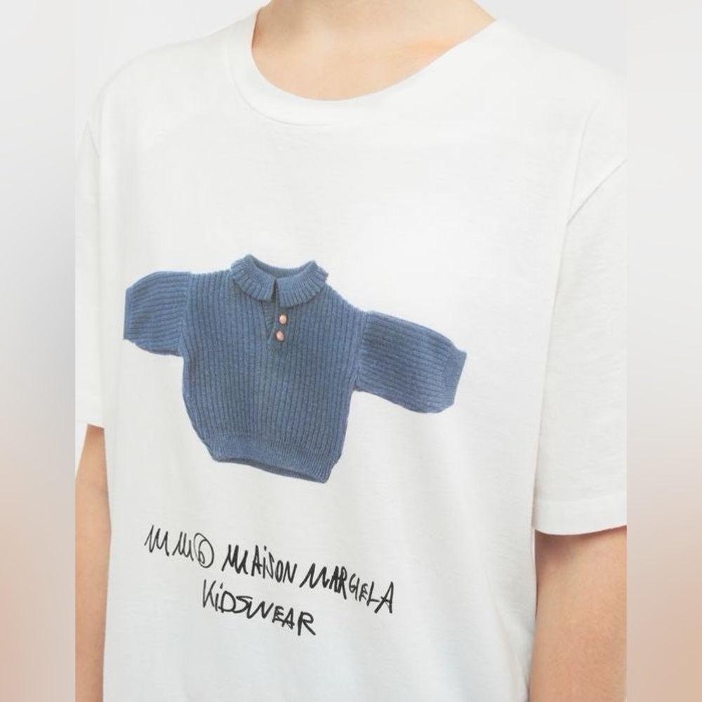 MM6 Chic White Tee
